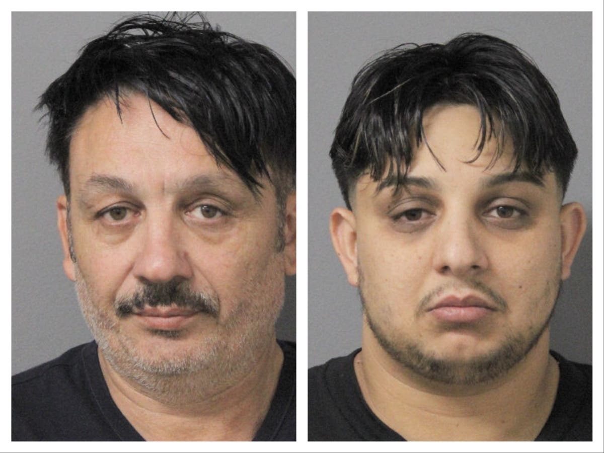 Petru Magdas, 49, (left) and Petru Munteanu, 28, both of Queens Village, were arrested Thursday after they stole a watch valued at more than $275K from Loucri Jewelers in Greevale on July 17, Nassau police said.