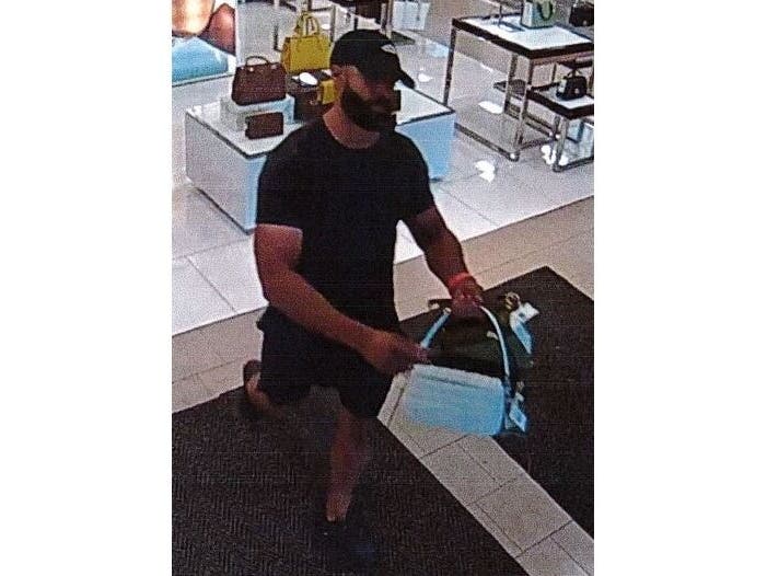 A man stole four purses from Macy's in Lake Grove on July 31, Suffolk police said.