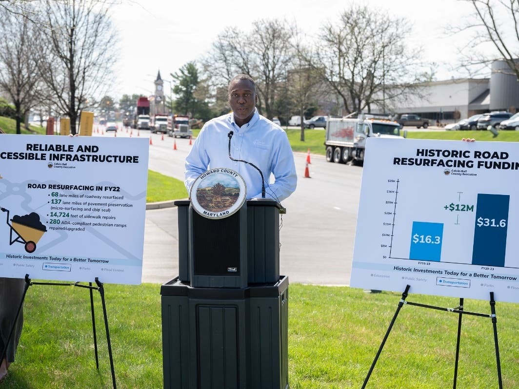 Work in fiscal year 2023 will focus on areas like Thunder Hill Road, Columbia Gateway Drive, Faulkner Ridge Circle, April Brook Circle, Green Mountain Circle and the Hawkins Farm neighborhood.