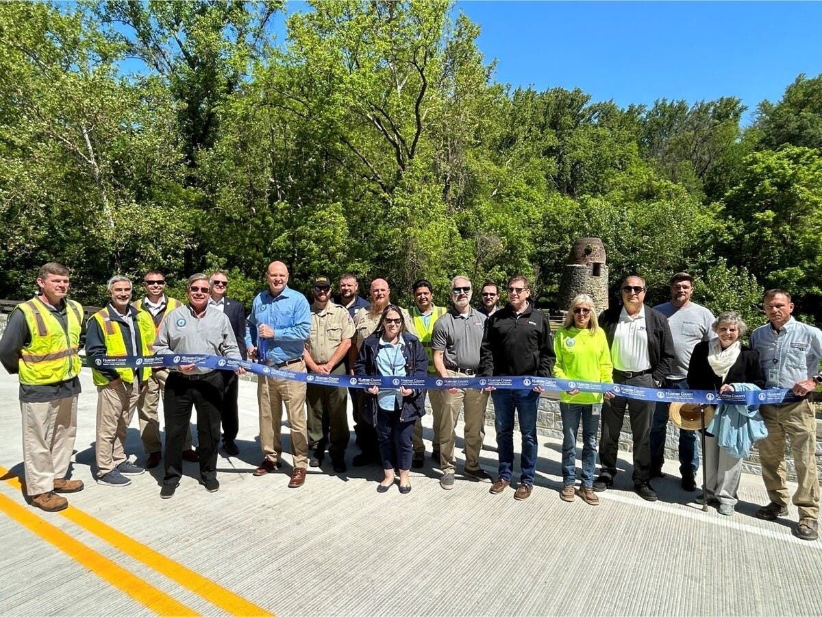 Stafford Road Bridge in Susquehanna State Park reopened to traffic recently after undergoing a months' long reconstruction project that shut it down.