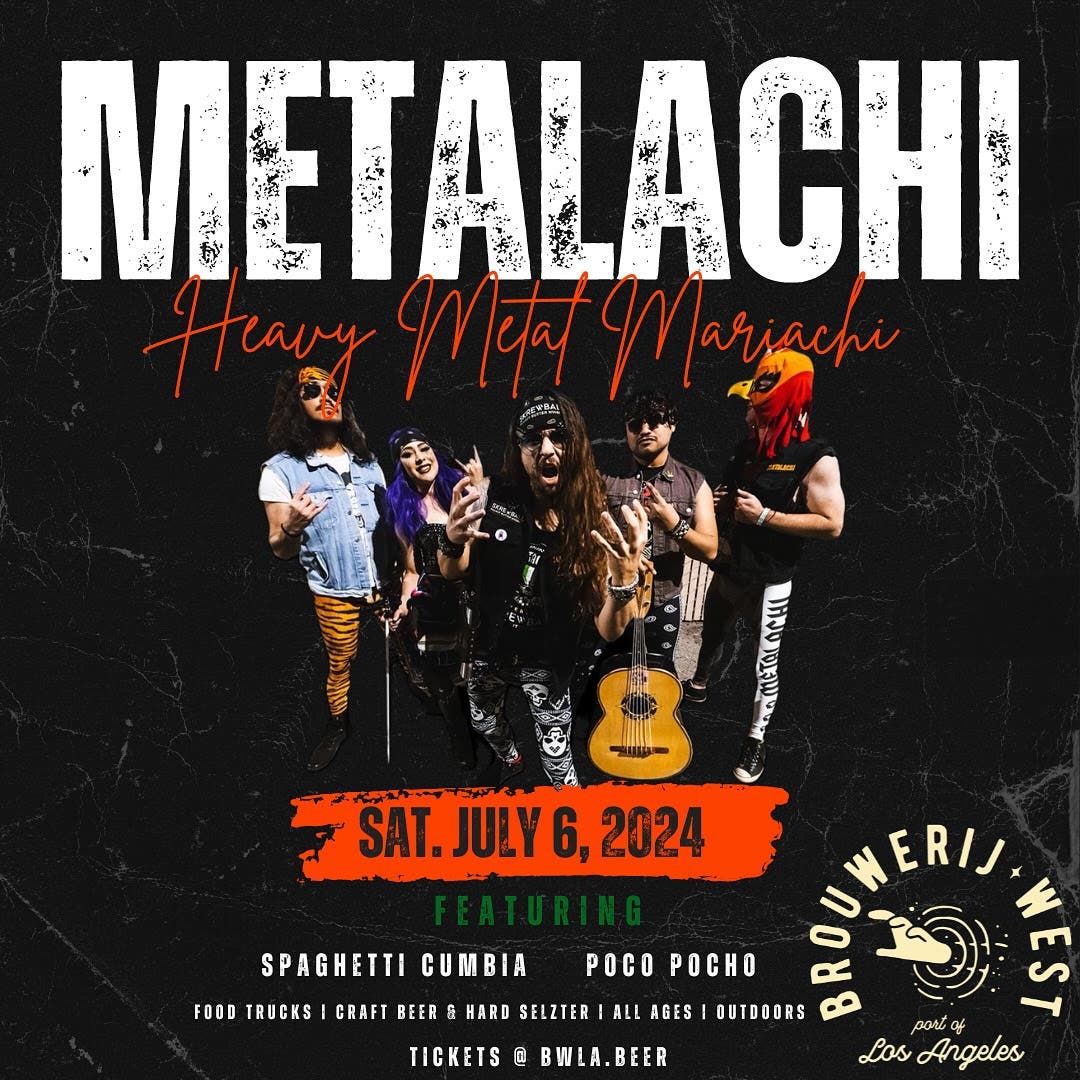 Brouwerij West + MBF Productions + Tangent Productions Present Metalachi (ALL AGES)