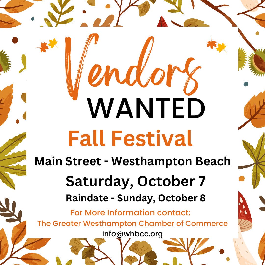 Fall Festival Vendors Wanted