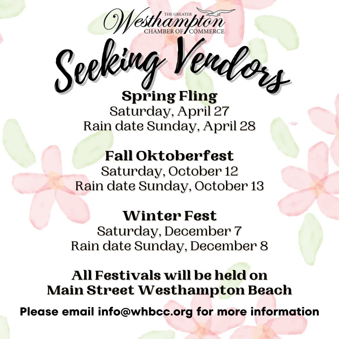 Seeking Vendors For 2024 Festivals