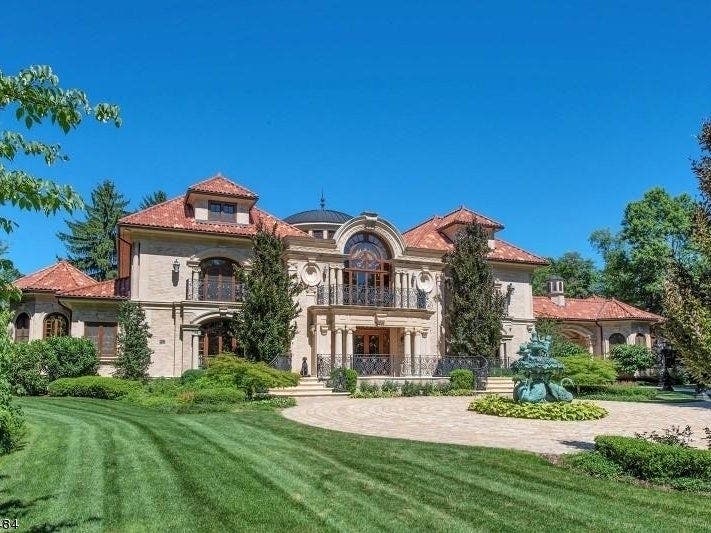 10 Luxurious Bergen Homes: Theaters, Tennis Courts, Gardens