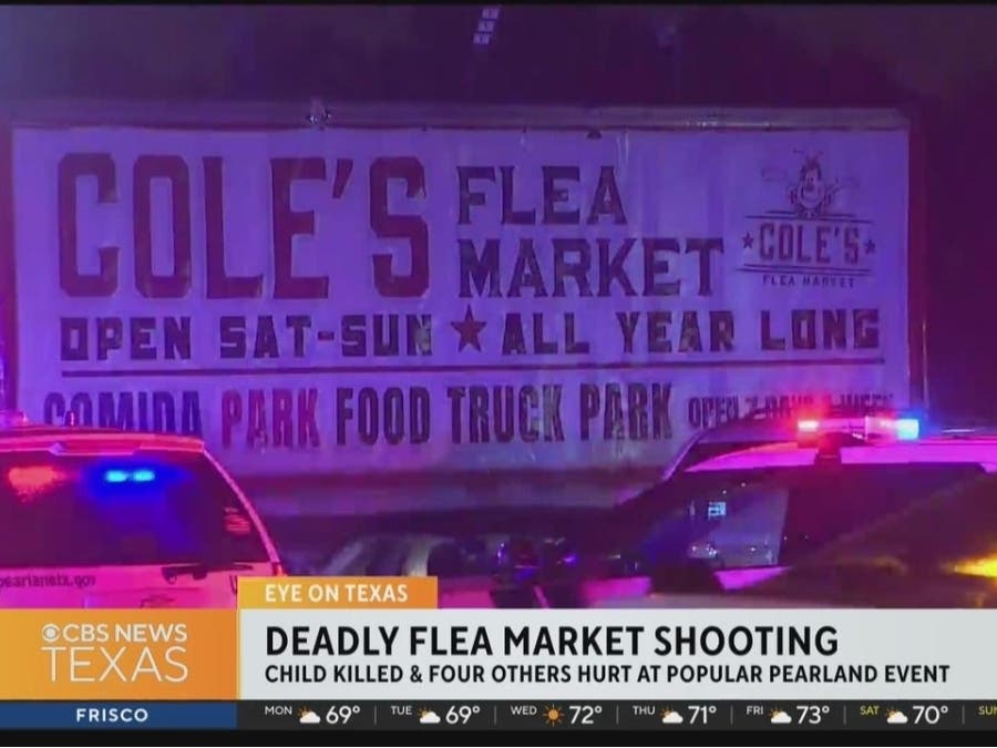 1 Child Dead, 4 Injured After Shooting At Pearland Flea Market