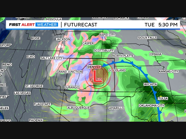 Tuesday is a First Alert Weather Day with the change coming in.