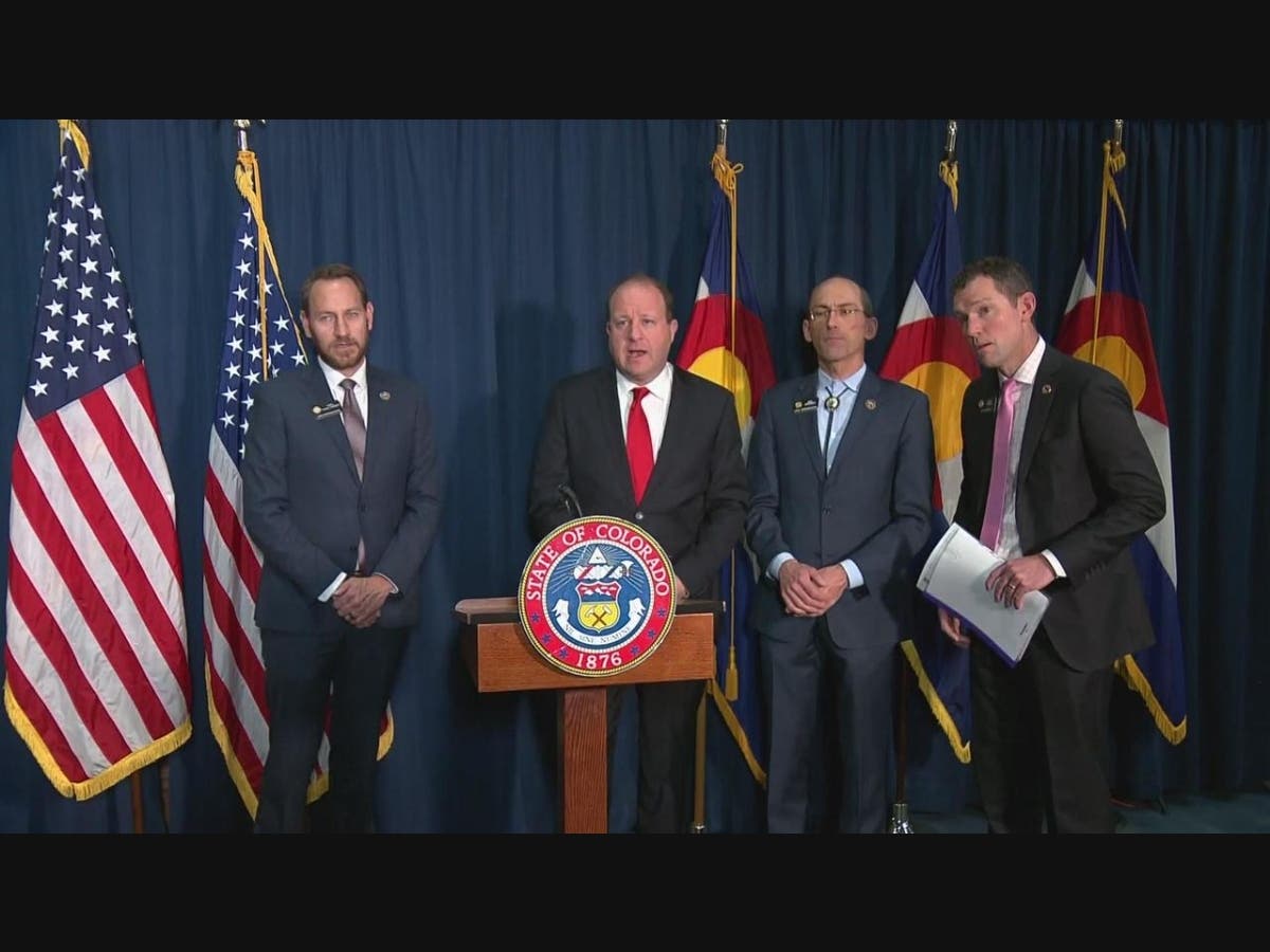 Gov. Jared Polis And Democrats Unveil Property Tax Relief Bill