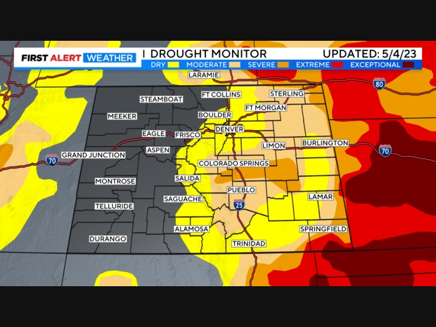 Colorado Weather: Drought Severity Weakens For Denver Metro Area