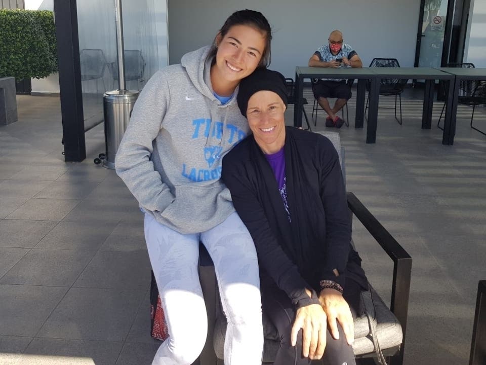 Ananda Kao volunteered to be the caregiver for her mother Charissa Rigano during a 4-week procedure to treat her Multiple Sclerosis in Dec. 2020.