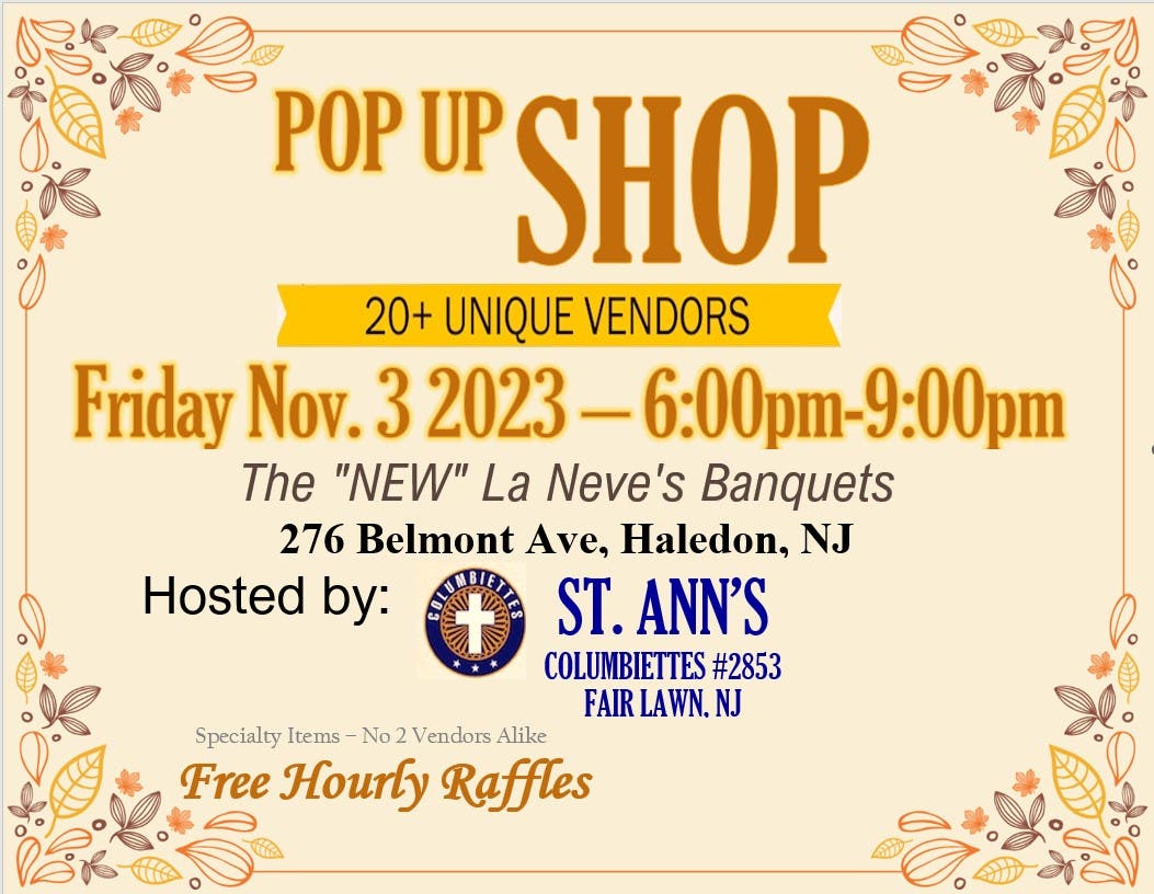 Vendor Pop-Up Shop