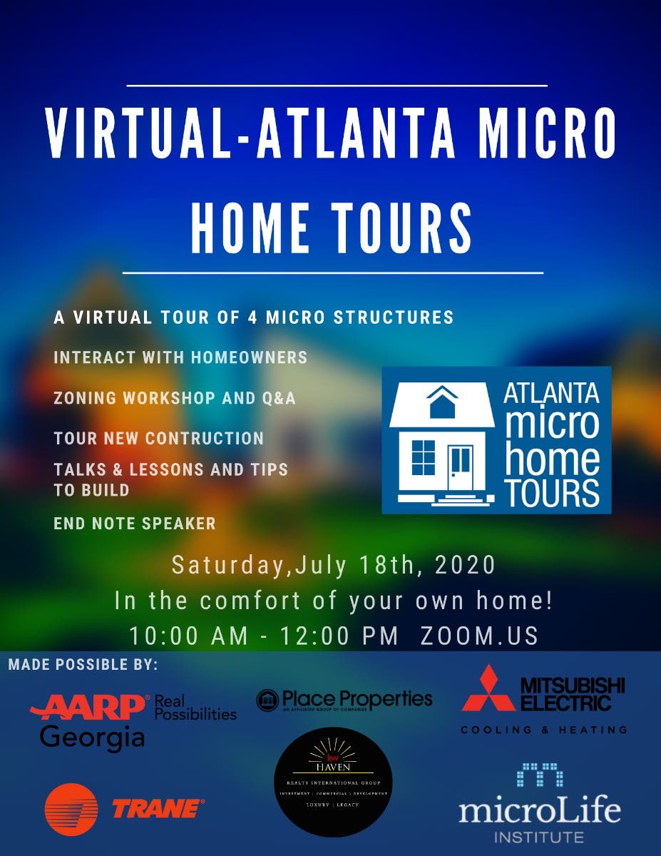 AARP GA Sponsors MicroLife Institute’s Atlanta Virtual Micro Home