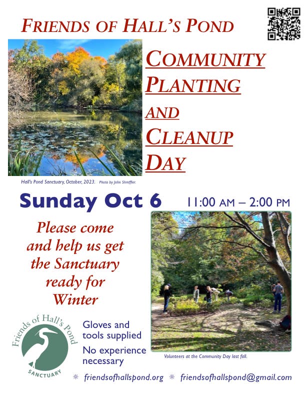 Friends of Hall’s Pond Fall Community Day