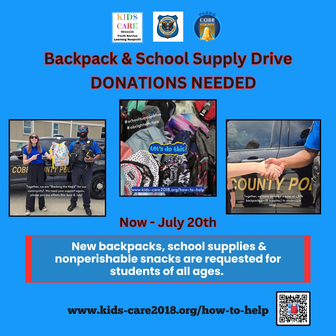 School Supply Drive: New Donations Needed
