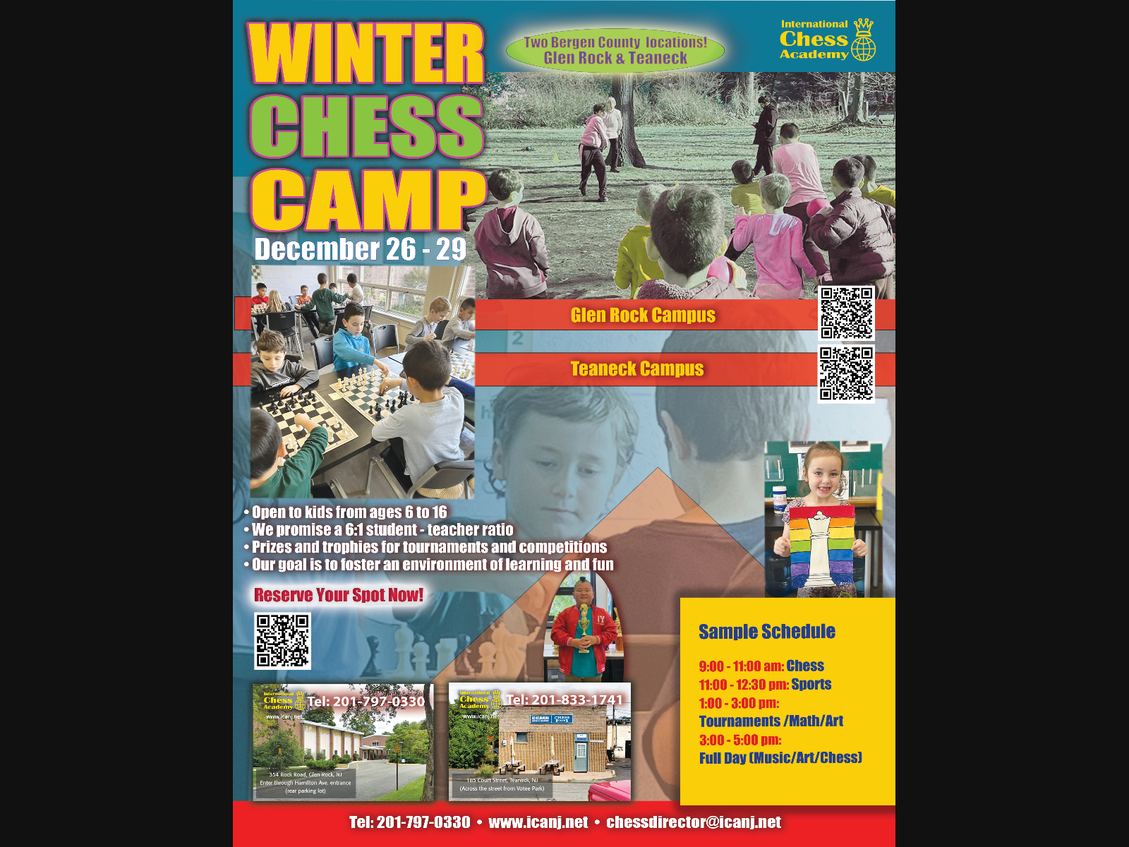 International Chess Academy Winter Chess Camp