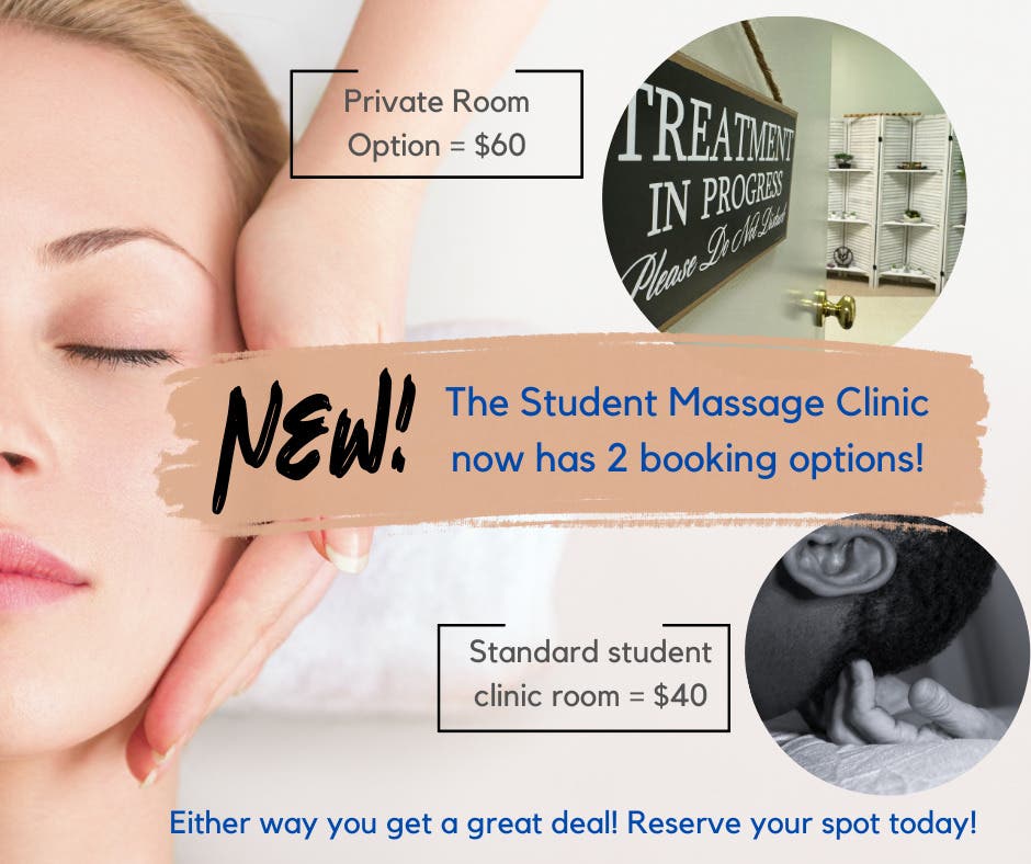 Massage Clinic Spots Open