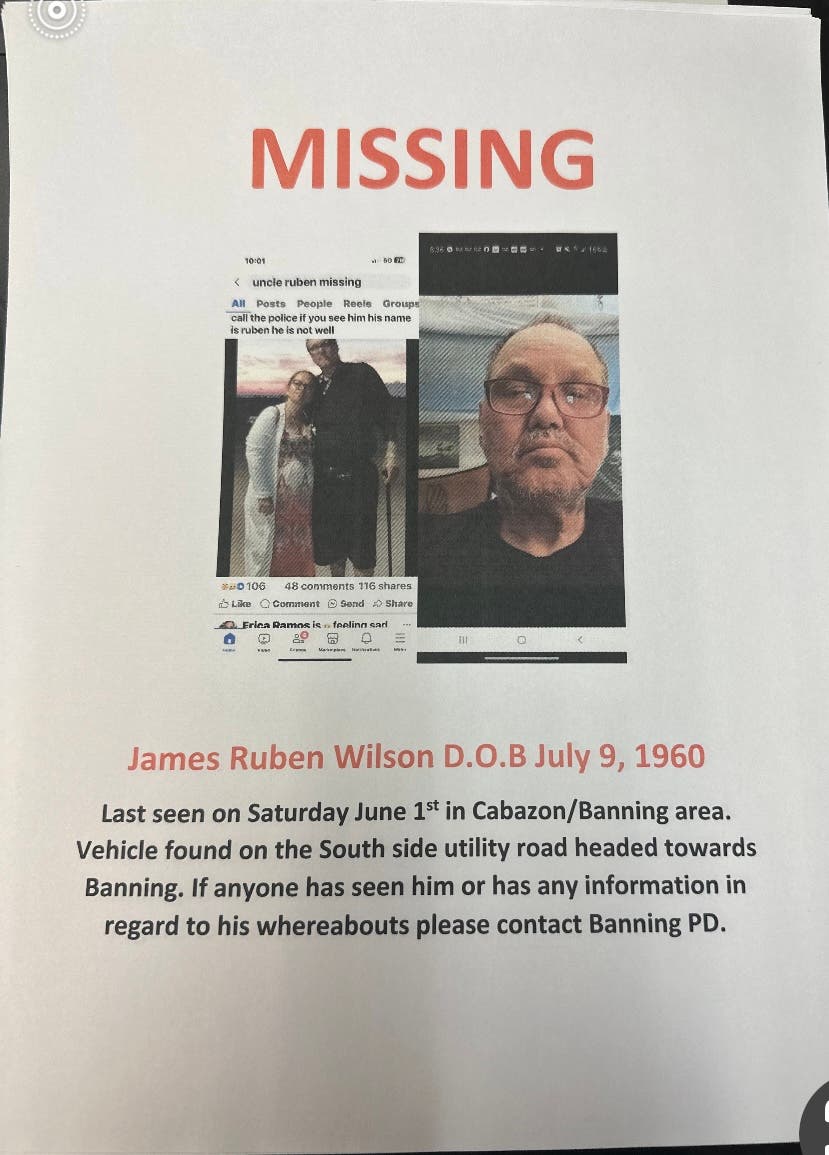 James Ruben Wilson / Missing 5/1/2024