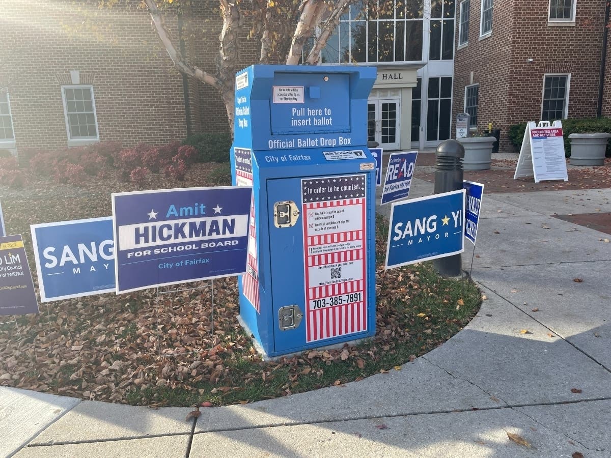 Petersen Employee Dropped Off Sample Ballots At Fairfax City Polls