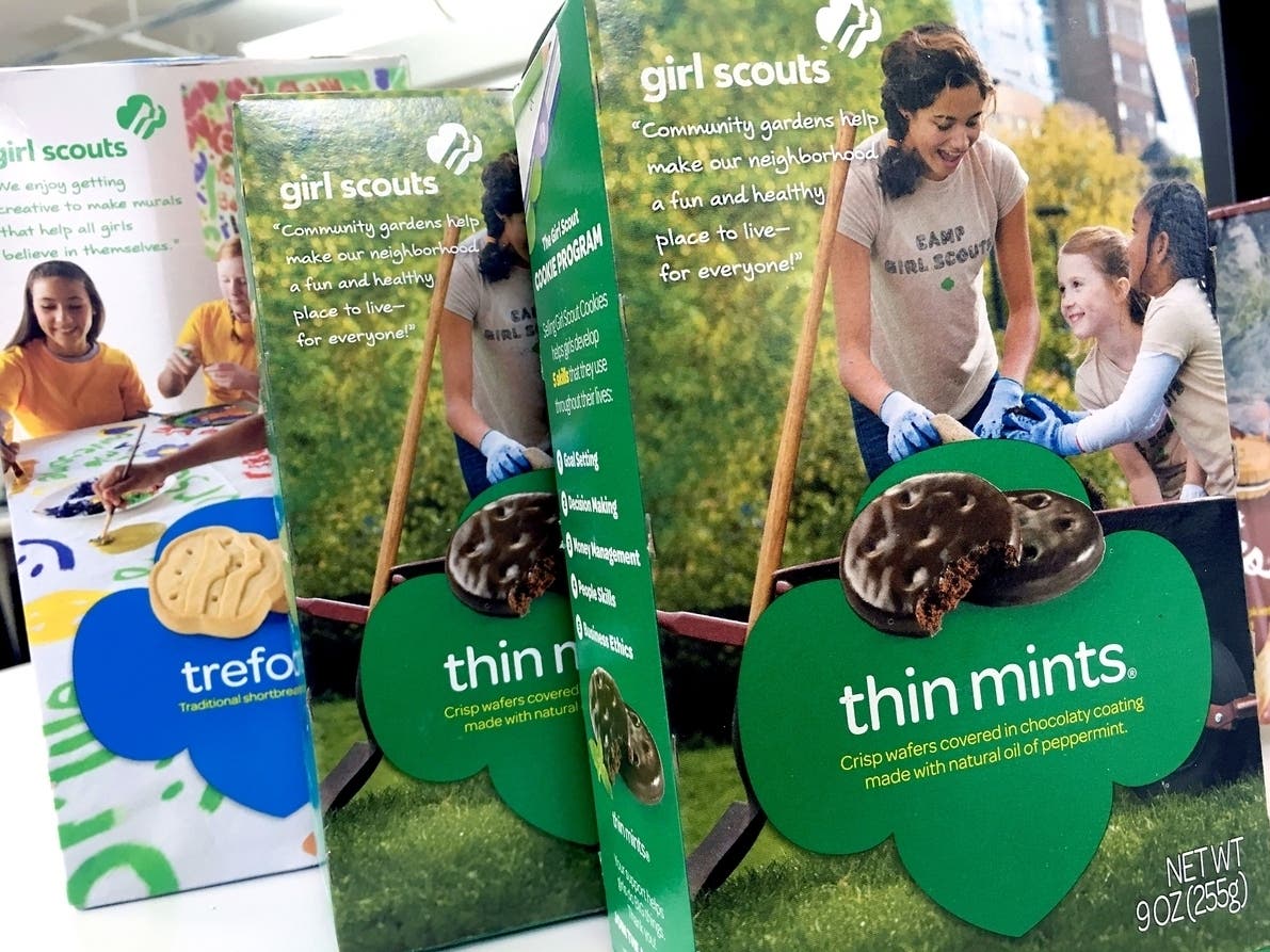 Girl Scout cookie season is here. Here's where you can get boxes of Thin Mints, Samoas and other cookies from Fairfax City stands.