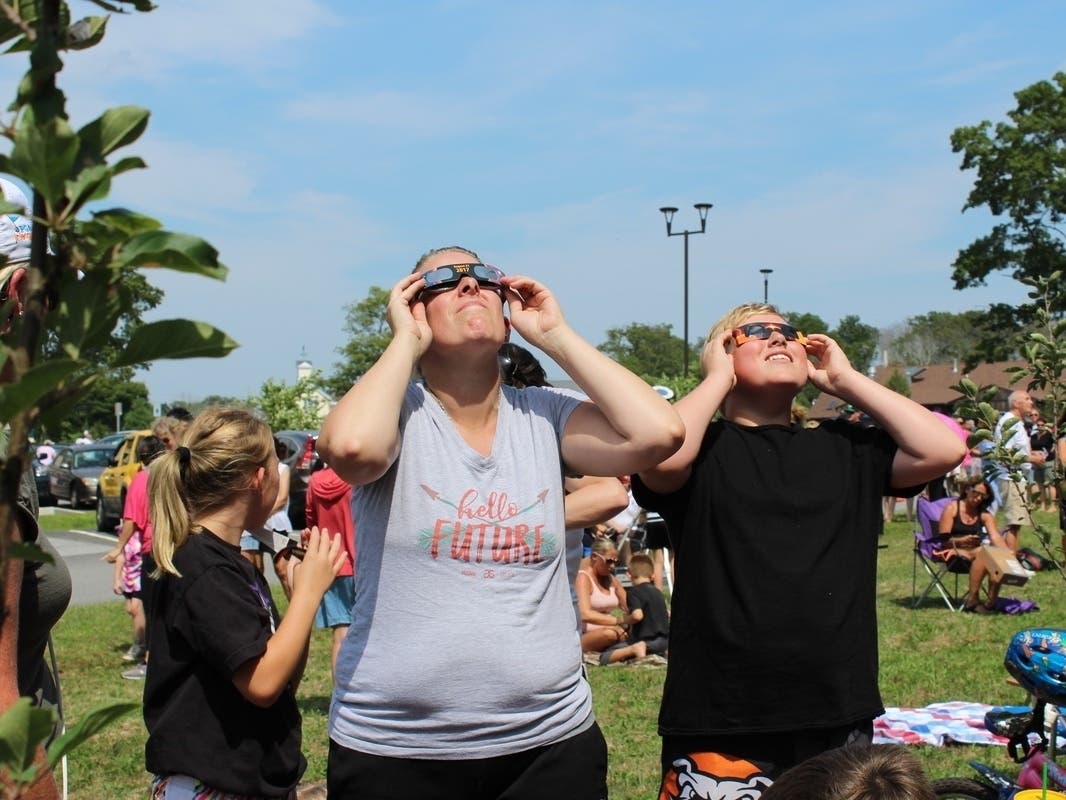 Reston residents will not see the total eclipse on April 8, but they'll still be able to see 90 percent of the sun's surface obscured by the moon. 