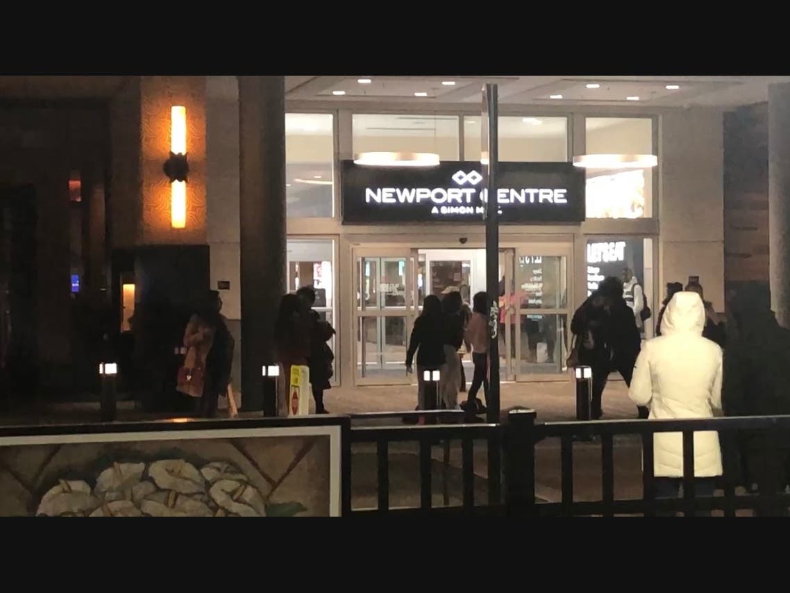 The Newport Centre Mall in Jersey City.