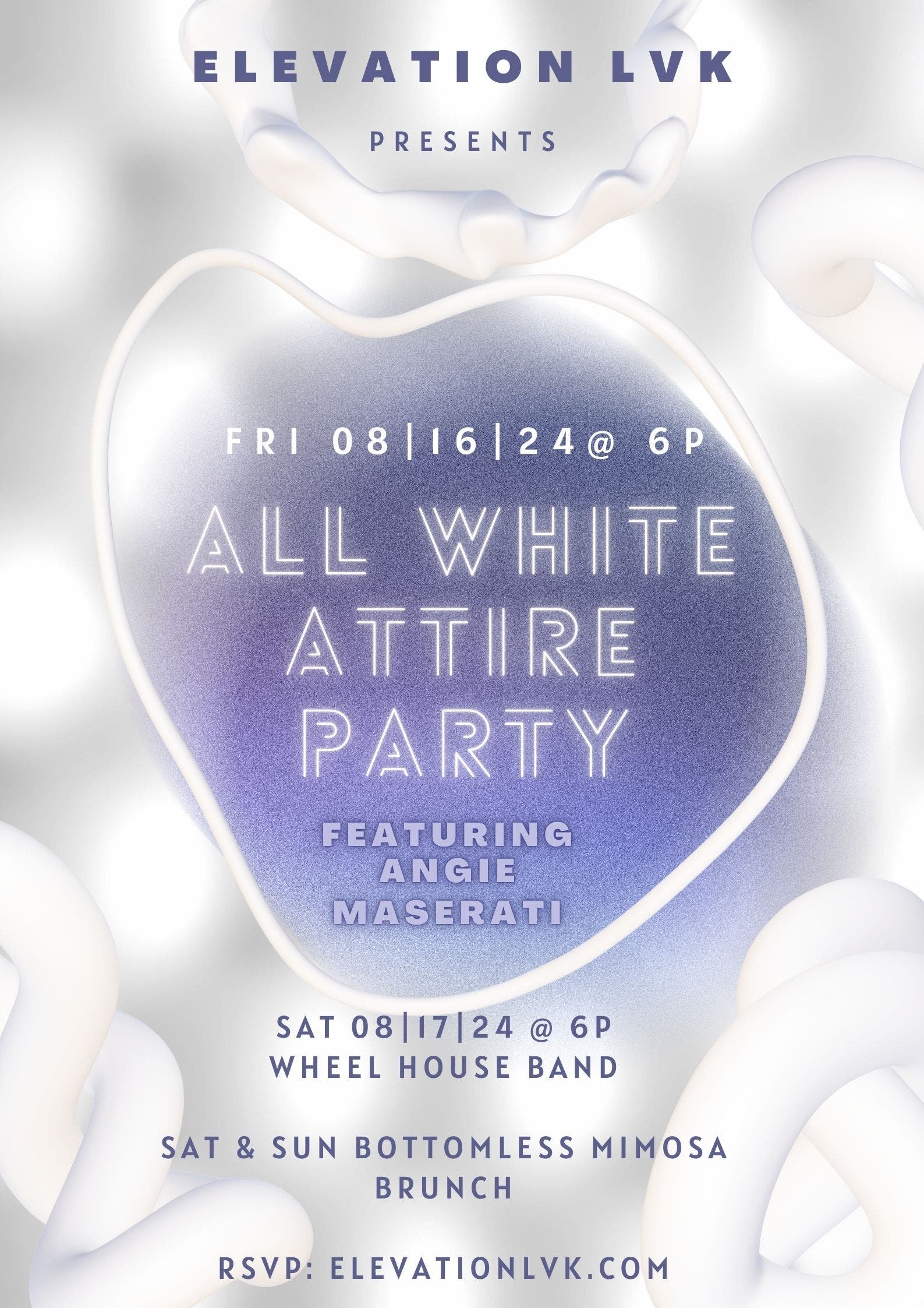 All White Attire Party - Livermore Airport