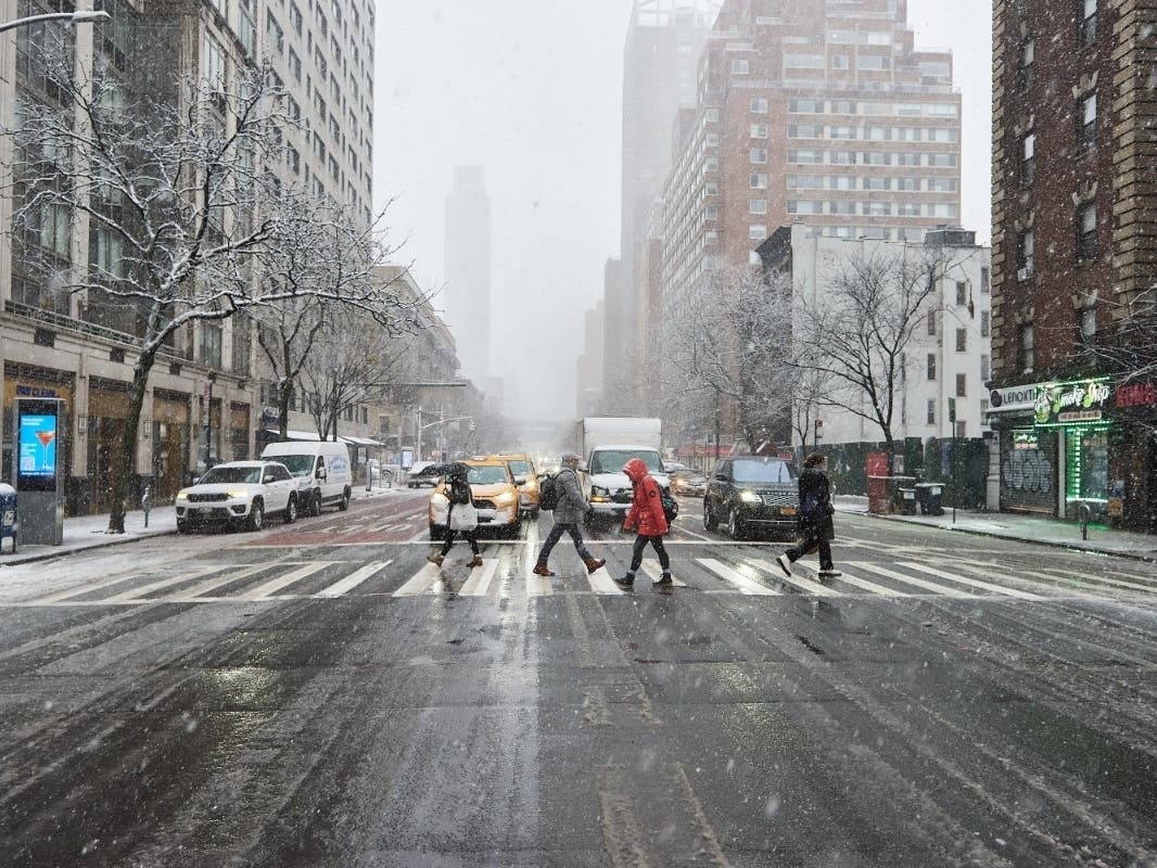 Snow could return to New York City this weekend.