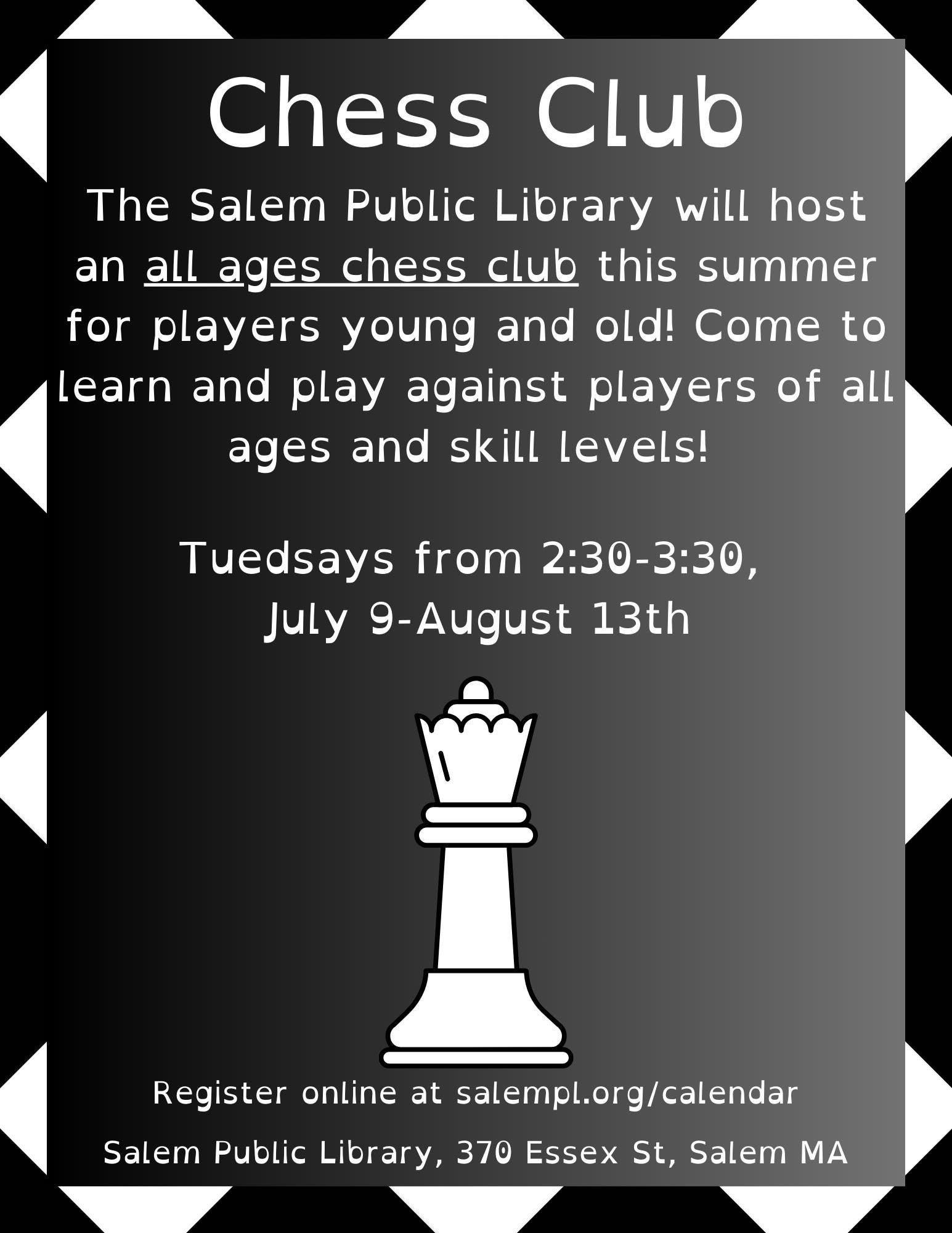 Chess Club for all ages