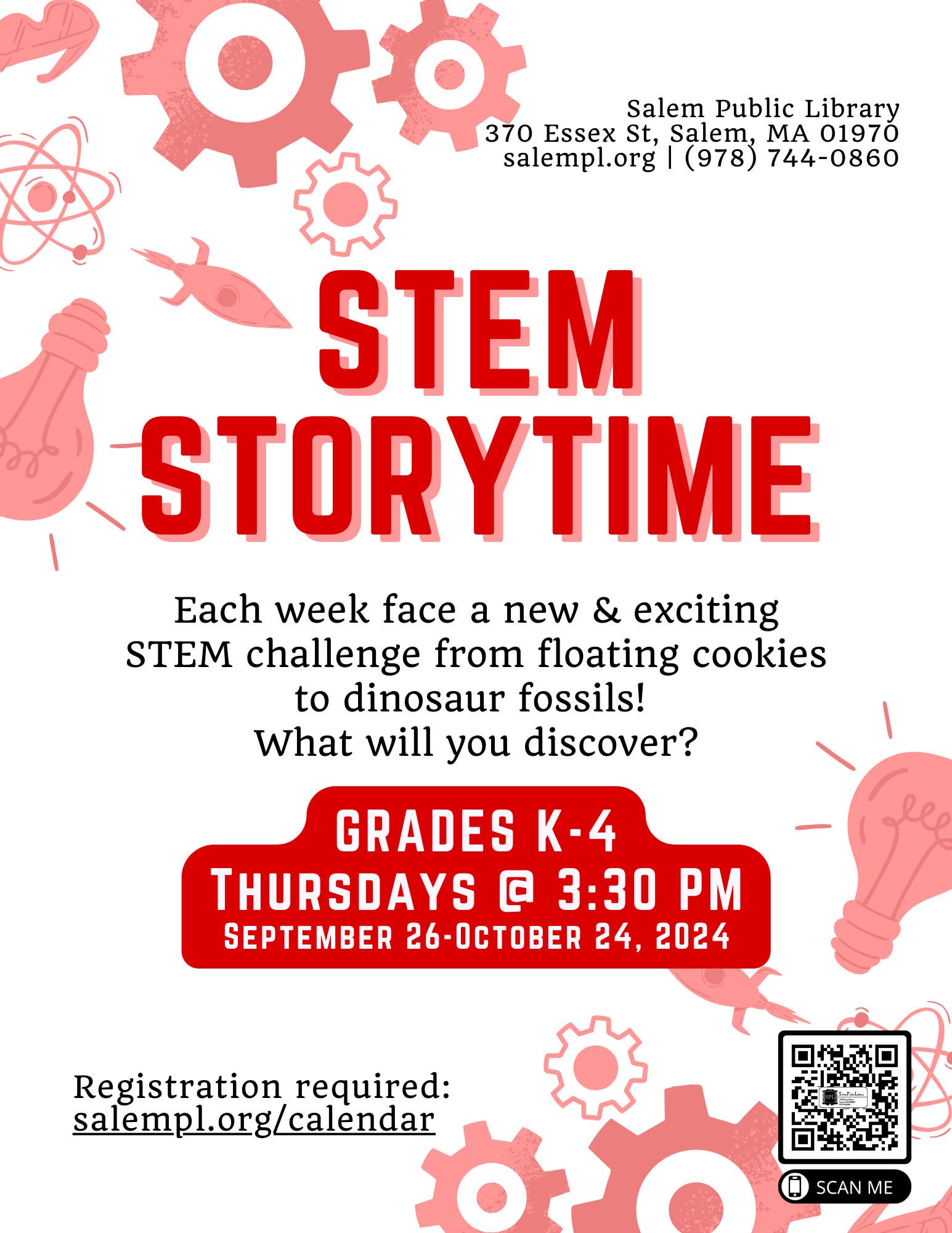 STEM Storytime for Grades K-4