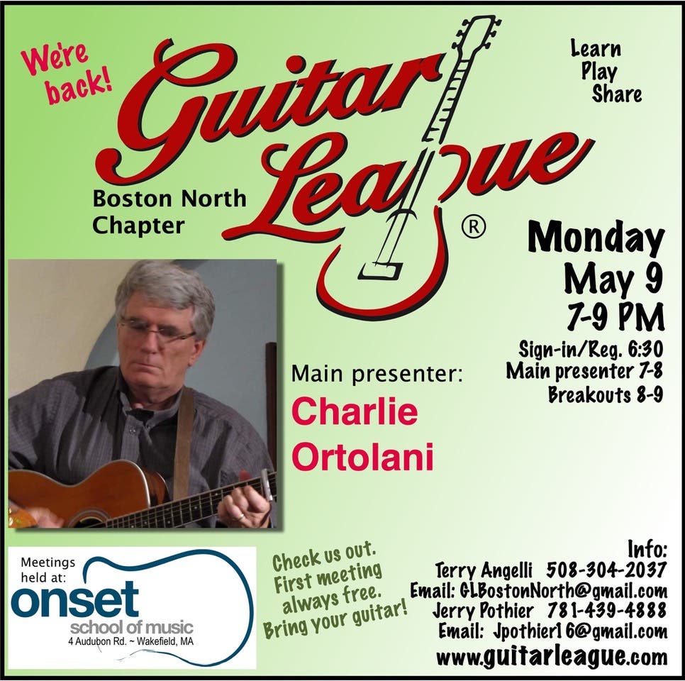 Guitar League Monthly Meeting