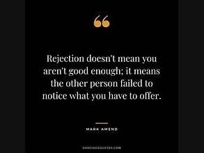 Rejection Enhances Perception