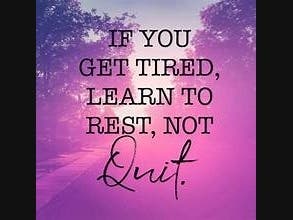 Nobody likes a quitter. Especially the quitter himself. We develop disdain for ourselves if we give up or give in too readily. Eventually we will realize the cost of our cowardice: potentials not fully developed, and opportunities lost. 