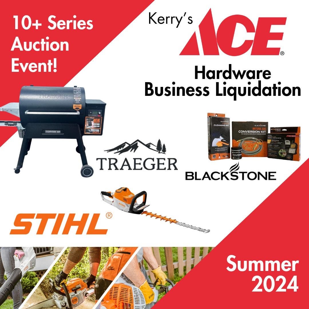 Home and Garden Online Auction | STIHL | Kerry’s Ace Hardware Business Liquidation