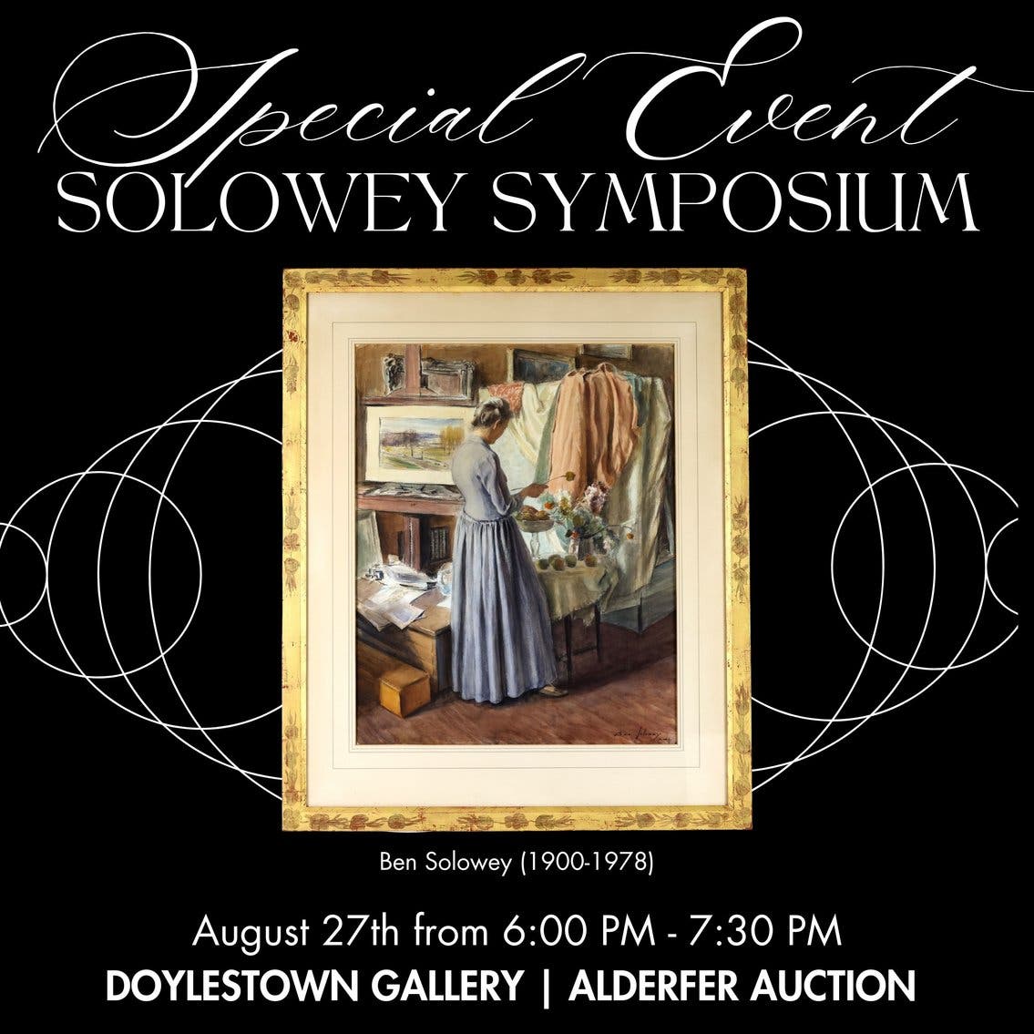 Special Event in Doylestown | Solowey Symposium | Reservations Required 