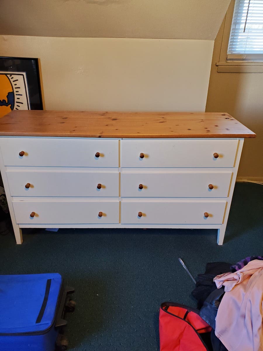 White Dresser best price will be considered