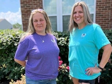 Angie Chapas and Ashley Gunderson have founded a not-for-profit foundation that helps to create awareness and support for teens struggling with mental health issues.