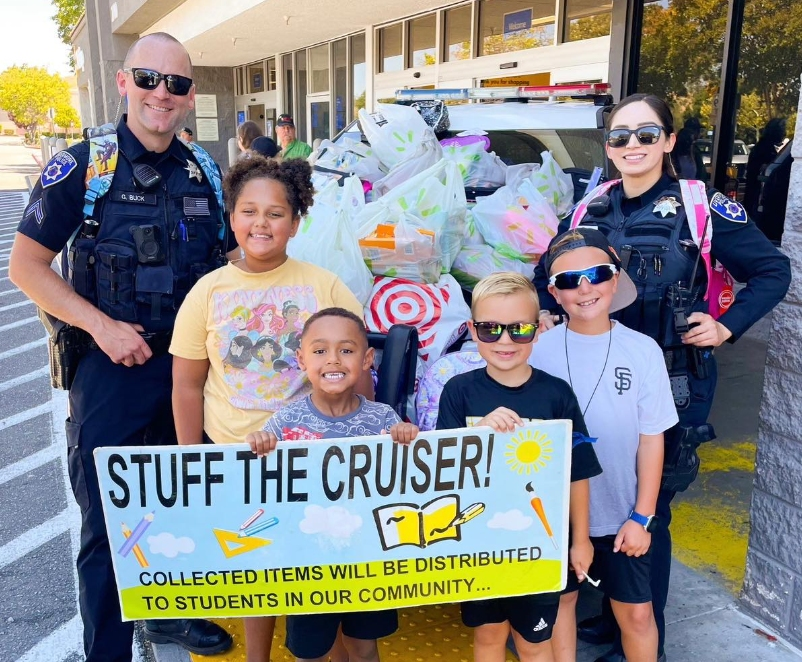 Livermore police cruisers will be collecting supplies on Saturday, Aug. 12 and Sunday, Aug. 13 from 10 a.m. to 3 p.m. outside various locations.