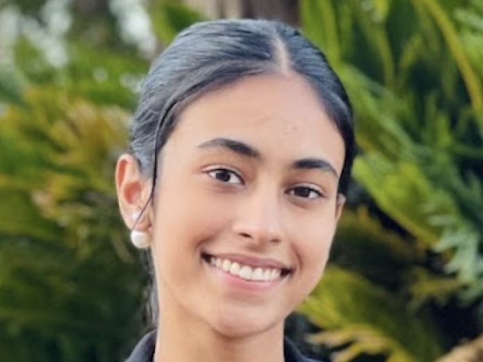 Ishmeet is a Community of Character Scholarship recipient who also received the Gold President’s Volunteer Service Award, and serves as the Pleasanton Library Youth Commissioner and Pleasanton Teen Poet Laureate.