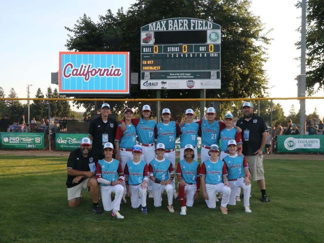 The Livermore Little League team.