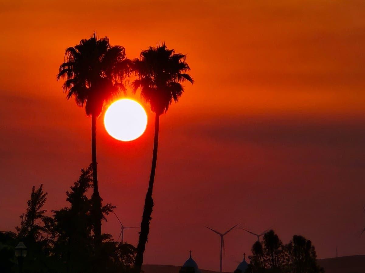 Sunrise Over Smoky Skies: Livermore Photo Of The Day