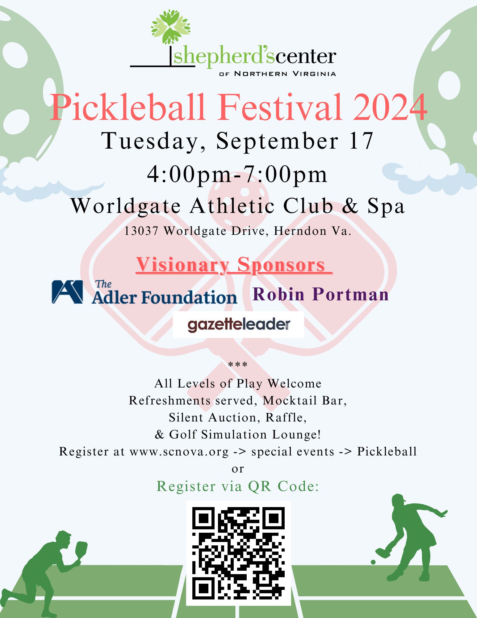 Shepherd's Center of Northern Virginia - Pickleball Festival 2024