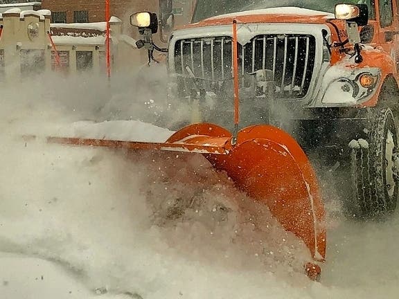 The Public Works Department uses salt brine to keep local roads safe "by preventing the formation of ice or slippery areas," according to officials. 