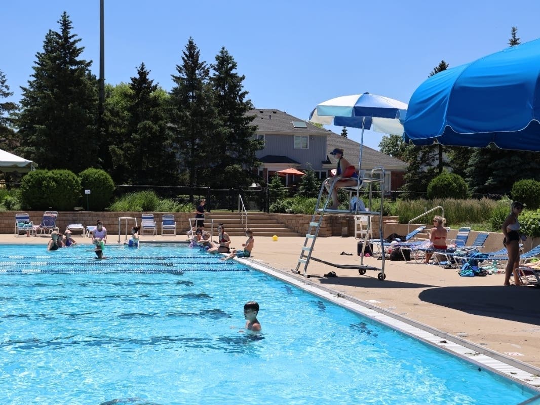 The renovation project at the Meadowhill Aquatic Center is expected to be completed by late spring 2025. 