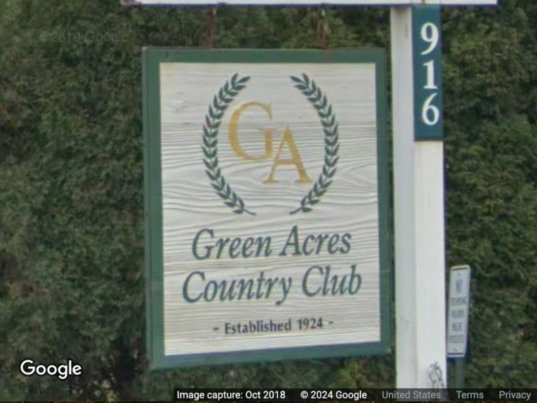 Green Acres Country Club closed in 2016. 