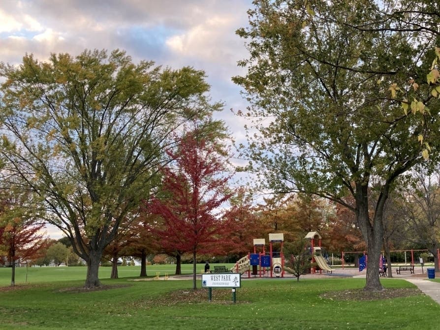 The 24-acre park is located behind the Northbrook Sports Center. 