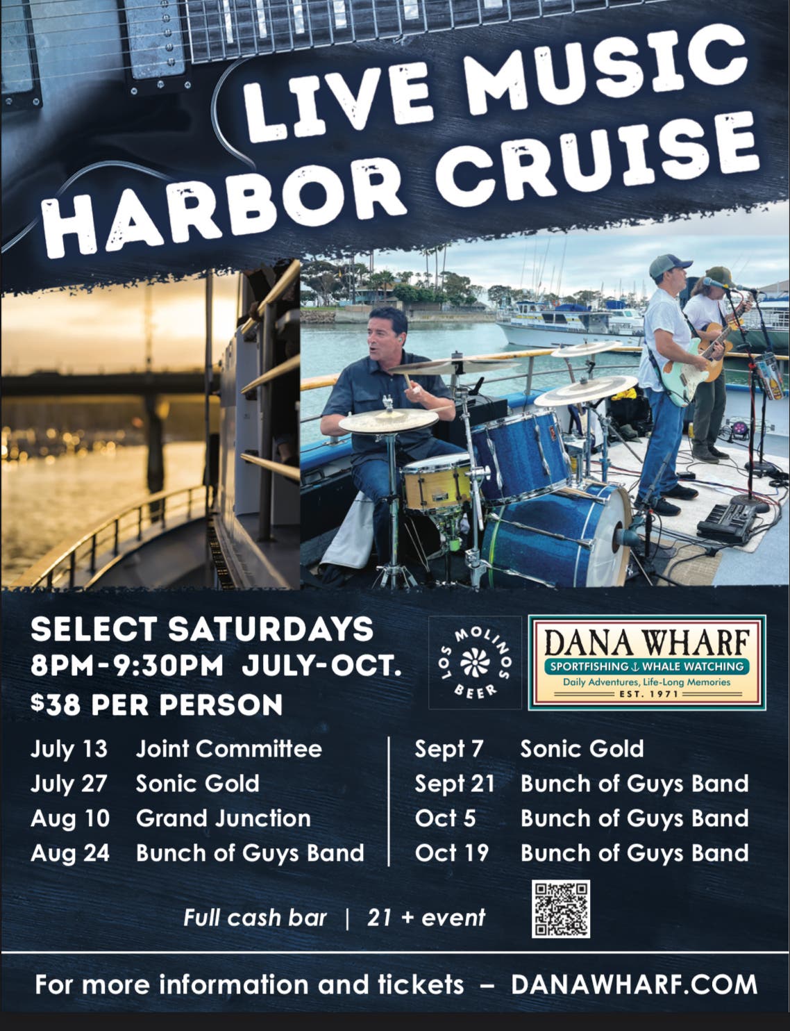 Live Music Harbor Cruise