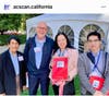 Jean Kagan, Jeff Kean, Colin Mach & Vivian Chan ACS CAN Advocates Team Volunteers