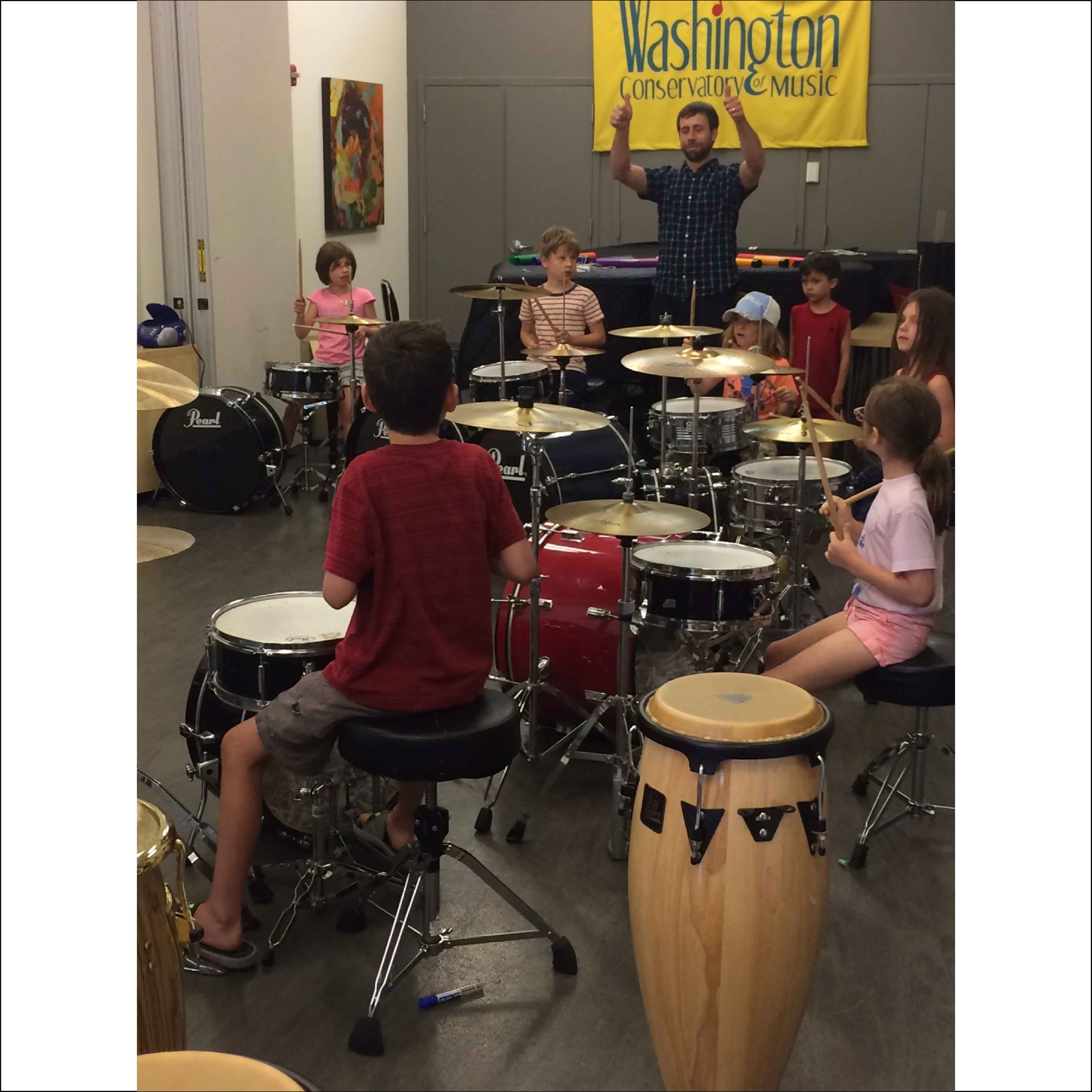 Drums Drums Drums!  Summer Music Camp