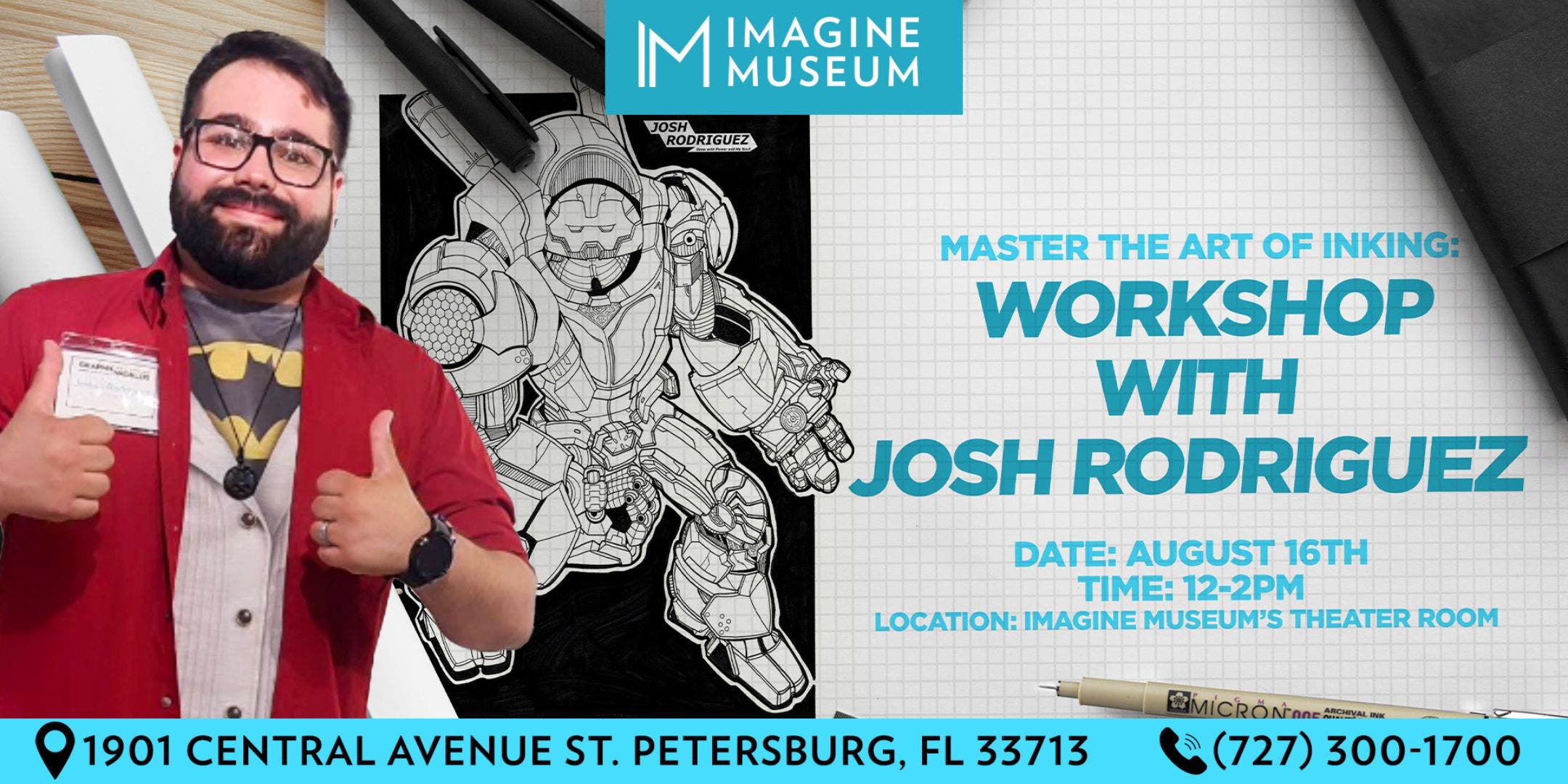 Master the Art of Inking with Josh Rodriguez