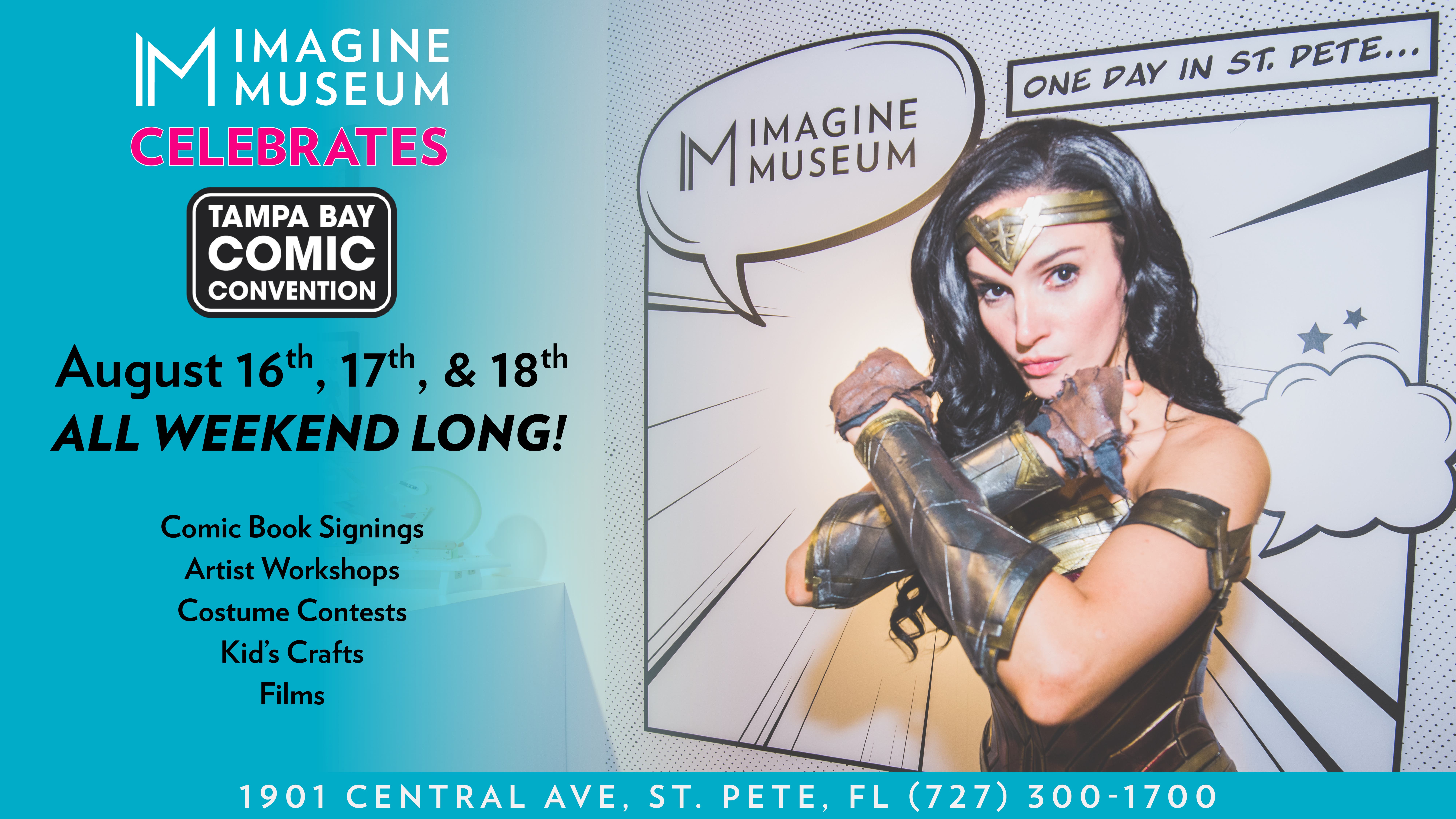 Imagine Museum Celebrates Tampa Bay Comic Convention