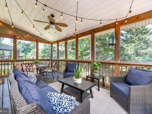 Solar Panels, Skylights, Screened-In Porch Shine At Severna Park Home